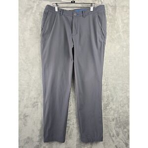 Twillory Golf Pants Mens 32x27 Gray Performance Tailored Fit Dress‎ Flat Front